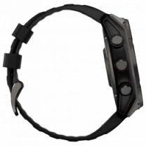Спортивний годинник Garmin Fenix 8 47mm Solar Sapphire Carbon Gray DLC Titan w.Black/Pebble Gray S.Band (010-02906-10/11) UA UA