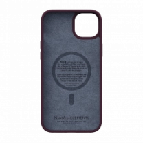 Чехол Njord Salmon Leather MagSafe Case Rust для iPhone 14 Plus (NA42SL03)