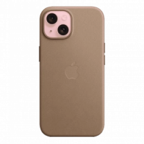 Чехол iPhone 15 Plus FineWoven Case with MagSafe - Taupe (MT473)