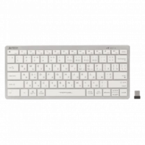Клавіатура A4-Tech Fstyler FBX51C бездротова, біла