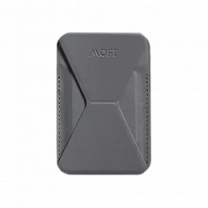 Магнитный кошелек-подставка Moft Snap-on with magsafe Grey (MS007M-1-GR)