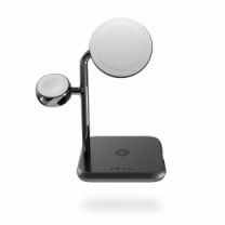Зарядна станція Zens 4-in-1 MagSafe + Watch Wireless Charging Station Black (ZEDC22B/00)