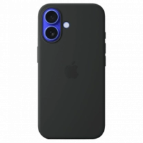 Чохол iPhone 16 Black Silicone Case (MYY13)