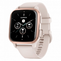 Garmin Venu Sq 2 – Music Edition Peach Gold Al. Bezel w. Ivory Case and S. Band (010-02700-01/11)