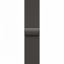 Apple Watch Series 11 GPS + Cellular 46mm Slate Titanium Case with Slate Milanese Loop - M/L (MFD44)