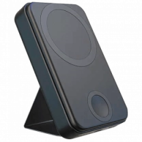 Бездротовий PowerBank 2in1 з підставкою (Black)