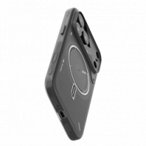 Чехол AULUMU A17 TPU IMD case TPU IMD case only for iPhone 17 Pro Max translucent gray