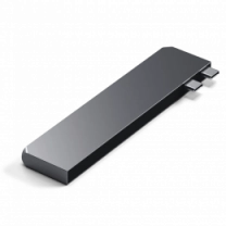 Хаб Satechi Aluminum USB-C Pro Hub Slim Adapter Space Gray (ST-HUCPHSM)
