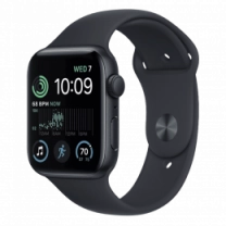 Apple Watch SE 2022 44mm Midnight Aluminum Case with Midnight Sport Band- M/L (MNTG3) Б/В