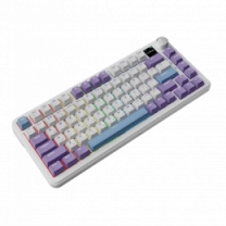 Беспроводная механическая клавиатура Ajazz AK820 MAX Magnetic switches - Purple (AK820MAX-M-PWB)