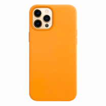 Чехол Apple Leather Case с MagSafe iPhone 12/12 Pro - Калифорния Poppy (MHKC3)