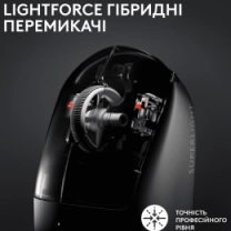 Мышь LOGITECH Pro X Superlight 2 Lightspeed Black (910-006630)