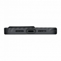 Чохол Pitaka MagEZ Case Pro 3 Twill Black/Grey for iPhone 14 Pro (KI1401PP)