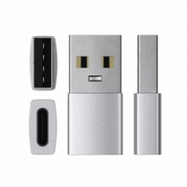 Перехідник Satechi Type-A to Type-C Adapter Silver (ST-TAUCS)