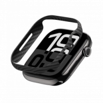 Чехол-накладка Pitaka Air Black/Grey for Apple Watch 10 46mm (AWB2401)