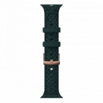 Ремешок Njord Salmon Leather Strap Dark Green для Apple Watch 41mm/40mm (SL14112)