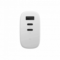 Зарядний пристрій Native Union Fast GaN Charger PD 67W 3 Ports White (FAST-PD67-WHT-2CA)