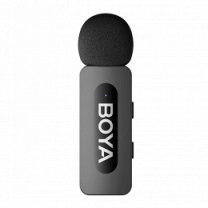 Беспроводной петличный микрофон BOYA BY-V2 Lightning Black