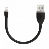 Кабель Satechi Flexible Charging Lightning Cable Black 6" (0.15 m) (ST-FCL6B)