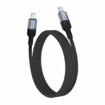 Кабель Keephone PD 100W Type-C to Type-C  Mag Linkage black (DC-24011blk)