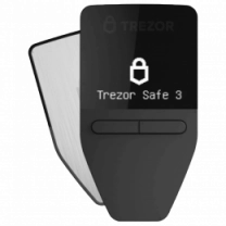 Крипто-гаманець Trezor Safe 3 Stellar Silver