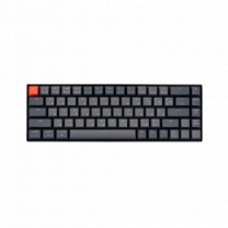 Клавиатура механическая Keychron K6 68Key, Gateron G Pro Brown, BT/USB-A, EN/UKR, White LED, черный