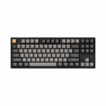 Клавиатура механическая Keychron C1 Pro 87Key, K pro Red, USB-A, QMK/VIA, Hot-swap, EN/UKR, RGB, черный