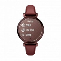 Смарт-годинник Garmin Lily 2 Classic Dark Bronze with Mulberry Leather Band (010-02839-03/61) UA