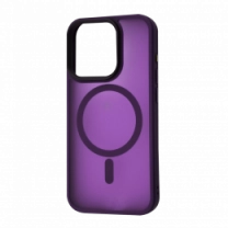 Чехол WAVE Matte Insane Case with MagSafe iPhone 15 deep purple