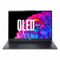 Ноутбук Acer Swift Go 16 SFG16-71 16" 3.2K OLED, Intel i5-1335U, 16GB, F512FB, UMA, Lin, серый