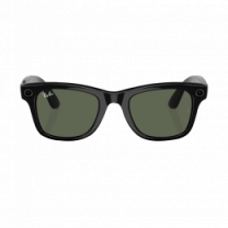 Смарт-окуляри Ray-Ban Meta Wayfarer Shiny Black/G15 Green size XXL (RW4008 601/71 53-22)