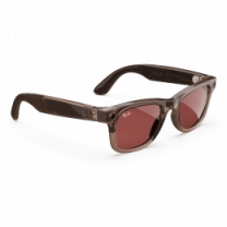 Смарт-окуляри Ray-Ban Meta Wayfarer Shiny Warm Stone/Transitions Watermelon Red (RW4008 6705P553)