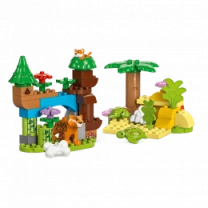 Конструктор LEGO DUPLO Town Семейства диких животных 3-в-1