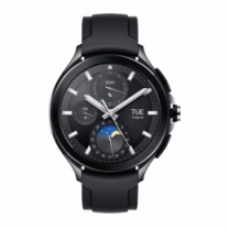 Xiaomi Watch 2 Pro Bluetooth Black Case with Black Fluororubber Strap (BHR7211GL)