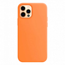 Чохол iPhone 12 Pro Max Silicone Case with MagSafe - Kumquat (MHL83)