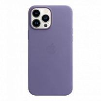 Чехол iPhone 13 Pro Max Leather Case with MagSafe - Wisteria (MM1P3)