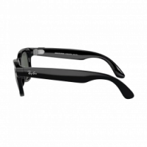 Смарт-окуляри Ray-Ban Meta Wayfarer Shiny Black/G15 Green size XXL (RW4008 601/71 53-22)