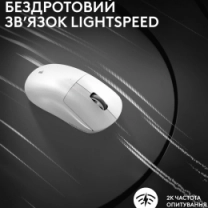 Миша LOGITECH G Pro X Superlight 2 Lightspeed White (910-006638)