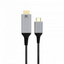 Кабель Cablexpert A-CM-HDMIM8K-2M, USB-C на HDMI, 2м