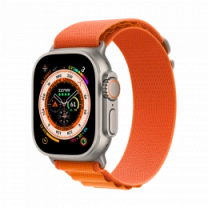 Apple Watch 49mm Ultra Titanium Orange Alpine Loop - Large (MQFM3) БУ