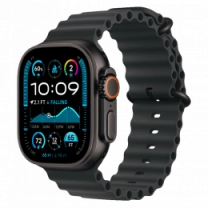 Apple Watch Ultra 2 49mm Black Titanium Case with Black Ocean Band (MX4P3) Б/У