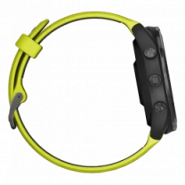 Спортивний годинник Garmin Forerunner 965 Carbon Gray Titanium Bezel w. Black Case and Amp Yell/BlackS.Band (010-02809-02/12) UA