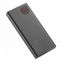 Зовнійшній акумулятор Baseus Adaman Metal 20000mAh 22.5W (black)(PPAD070101)