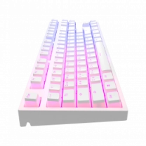 Игровая клавиатура DARK PROJECT Pudding Gateron Mechanical Cap Teal KD87A ENG/UA/RU (DP-KD-87A-107700