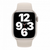 Ремешки Apple Watch Sport band 45mm Starlight (MKUU3)