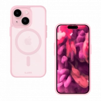 Чехол Laut HUEX PROTECT MagSafe IMPKT Cell Technology iPhone 15 Plus Pink(L_IP23C_HPT_P)