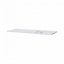 Apple Magic Keyboard with Touch ID and Numeric Keypad for Mac with Apple silicon - White Keys (MXK73)