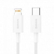 Кабель Baseus Superior Series Fast Charging Type-C to Lightning PD 20W 0.25m White (CATLYS-02)