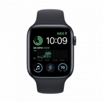 Смарт-годинник Apple Watch SE 2022 40mm Midnight Aluminum Case with Sport Band (MNJT3)