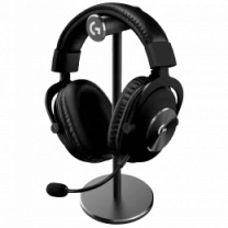 Гарнітура LOGITECH G Pro X USB black з підставкою для навушників (991-000358)